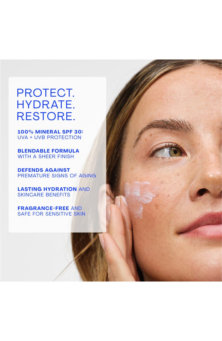 The Outset Hydrasheer 100% Mineral Sunscreen with Snow Mushroom, Alternate, color, 