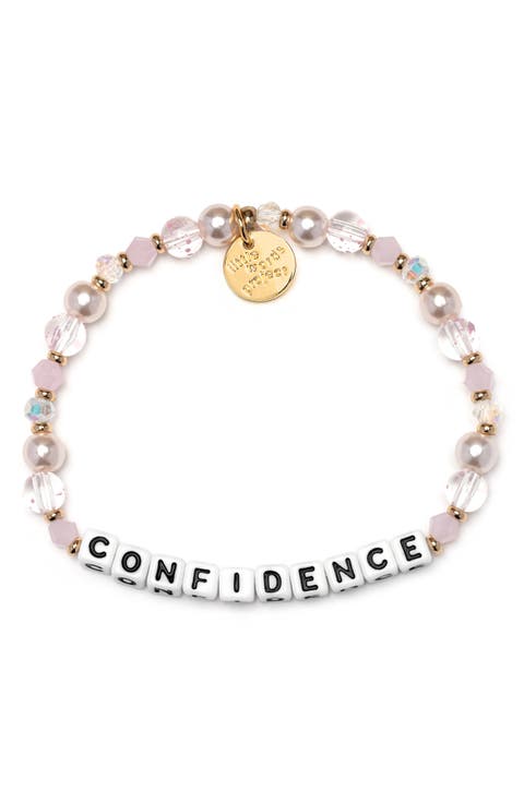 Confidence Beaded Stretch Bracelet