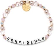 Little Words Project Confidence Beaded Stretch Bracelet