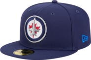 New Era Men's New Era Navy Winnipeg Jets Core 59FIFTY Fitted Hat