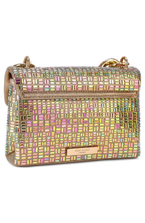 Kurt Geiger London Mini Kensington Bejeweled Crossbody Bag In Multi