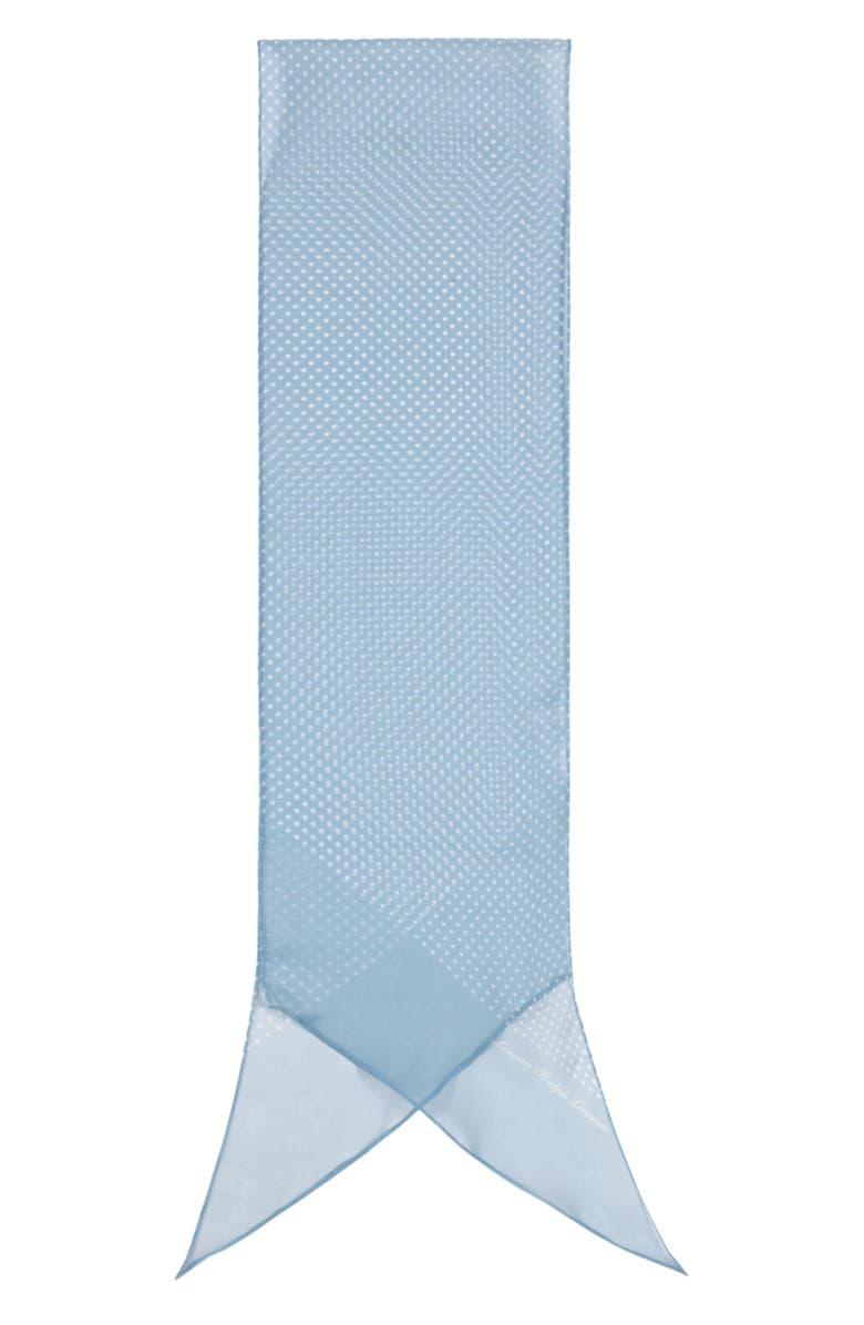 Polo Ralph Lauren Dot Skinny Silk Scarf, Alternate, color, 