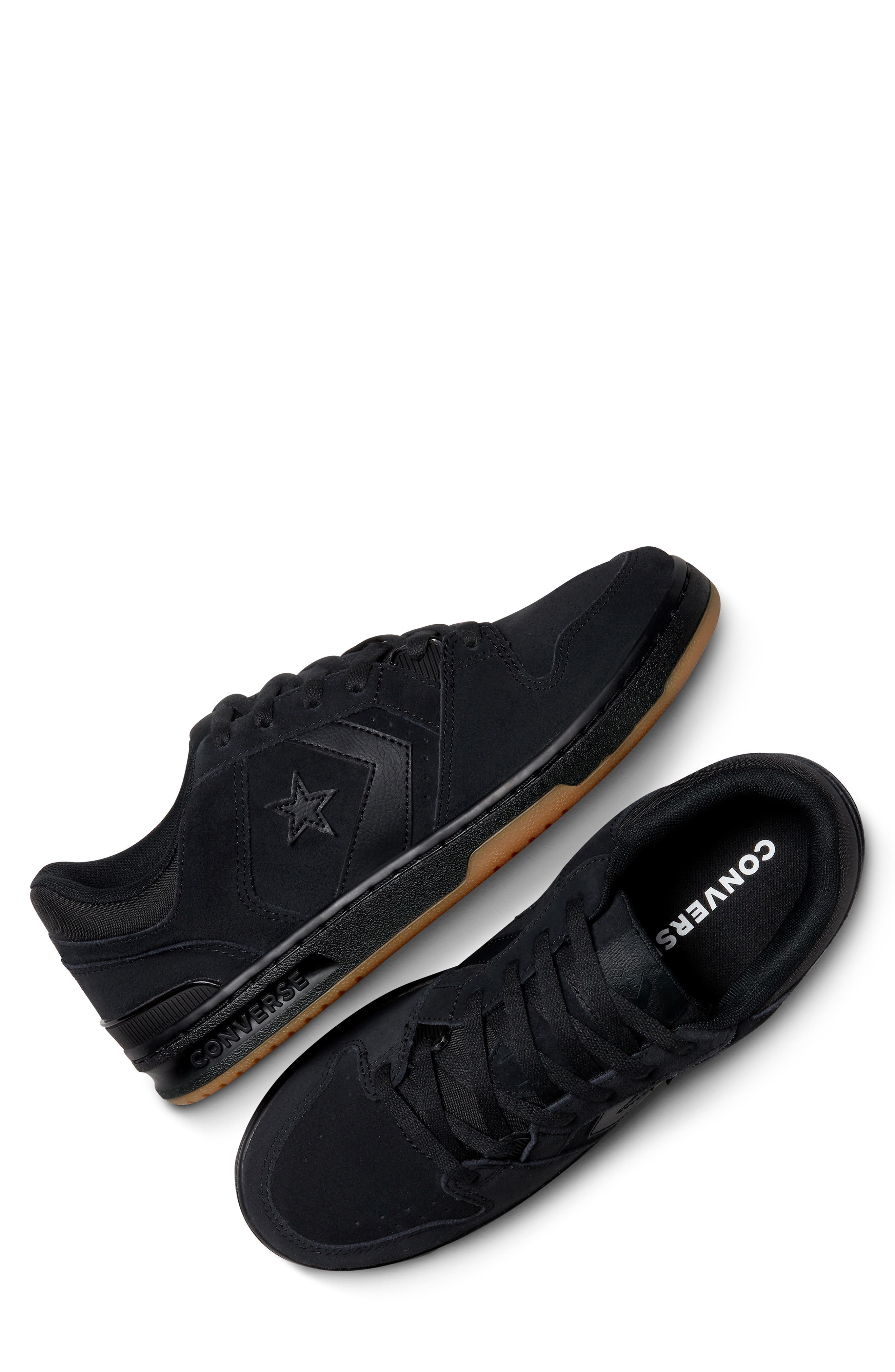 CL98 OX Sneaker, Alternate, color, BLACK/ BLACK/ GUM