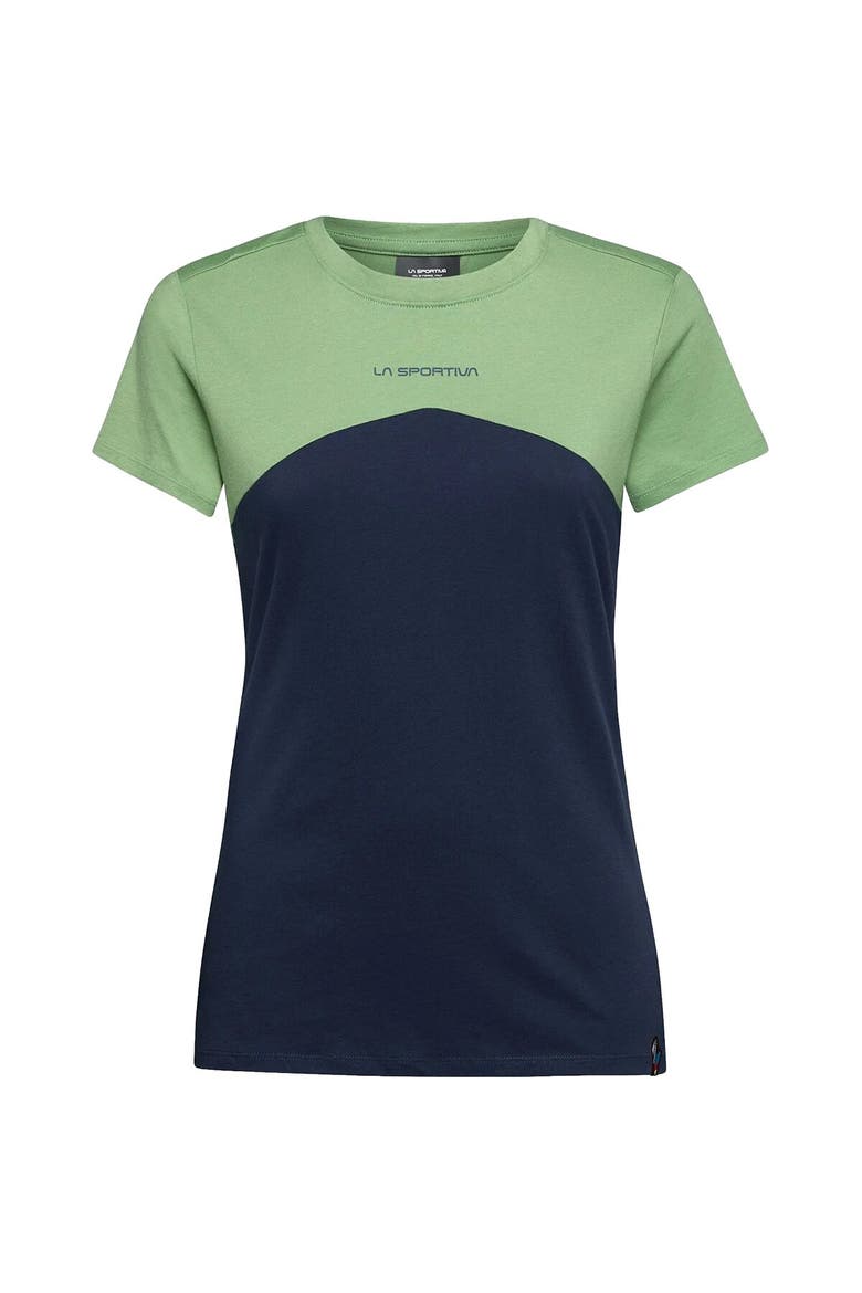 Roof T-Shirt - Women's, Main, color, Night Sky/Aspen Green