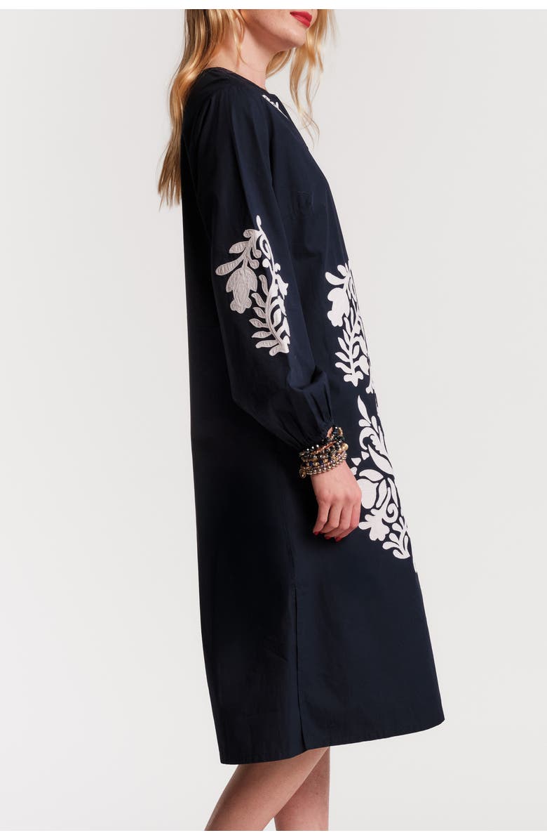 Frances Valentine Kris Dress, Alternate, color, Navy/White