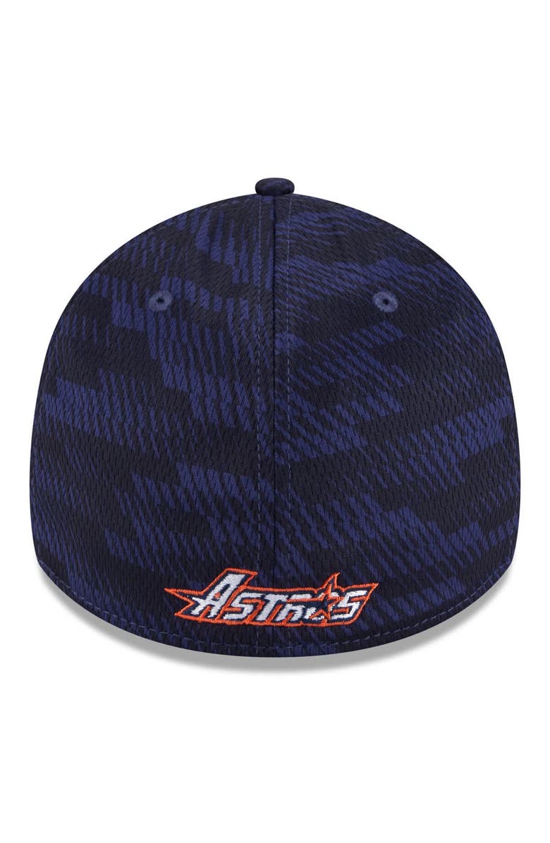 New Era Men's New Era Navy Houston Astros 2025 MLB Clubhouse 39THIRTY Flex Hat, Alternate, color, Navy