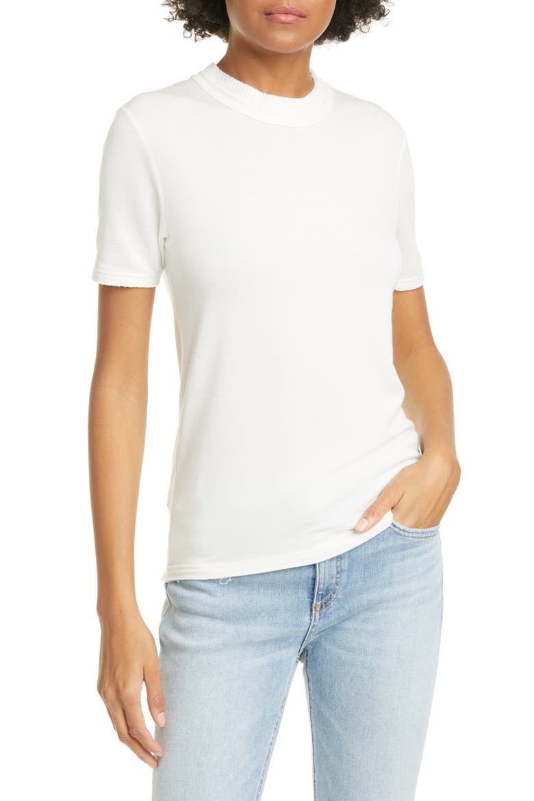Surplus Crewneck Tee, Main, color, BLANC