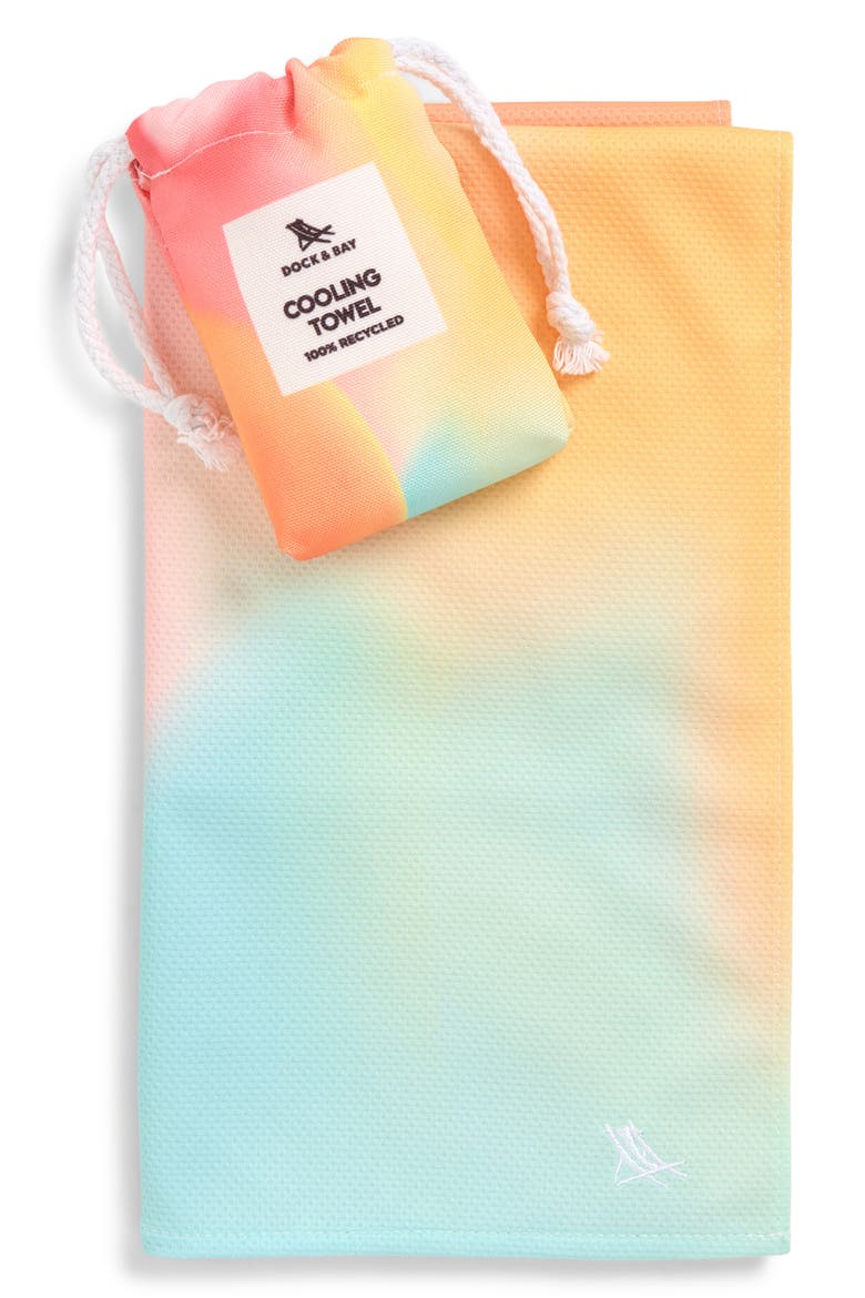 Cooling Towel, Main, color, SUNSET RUN