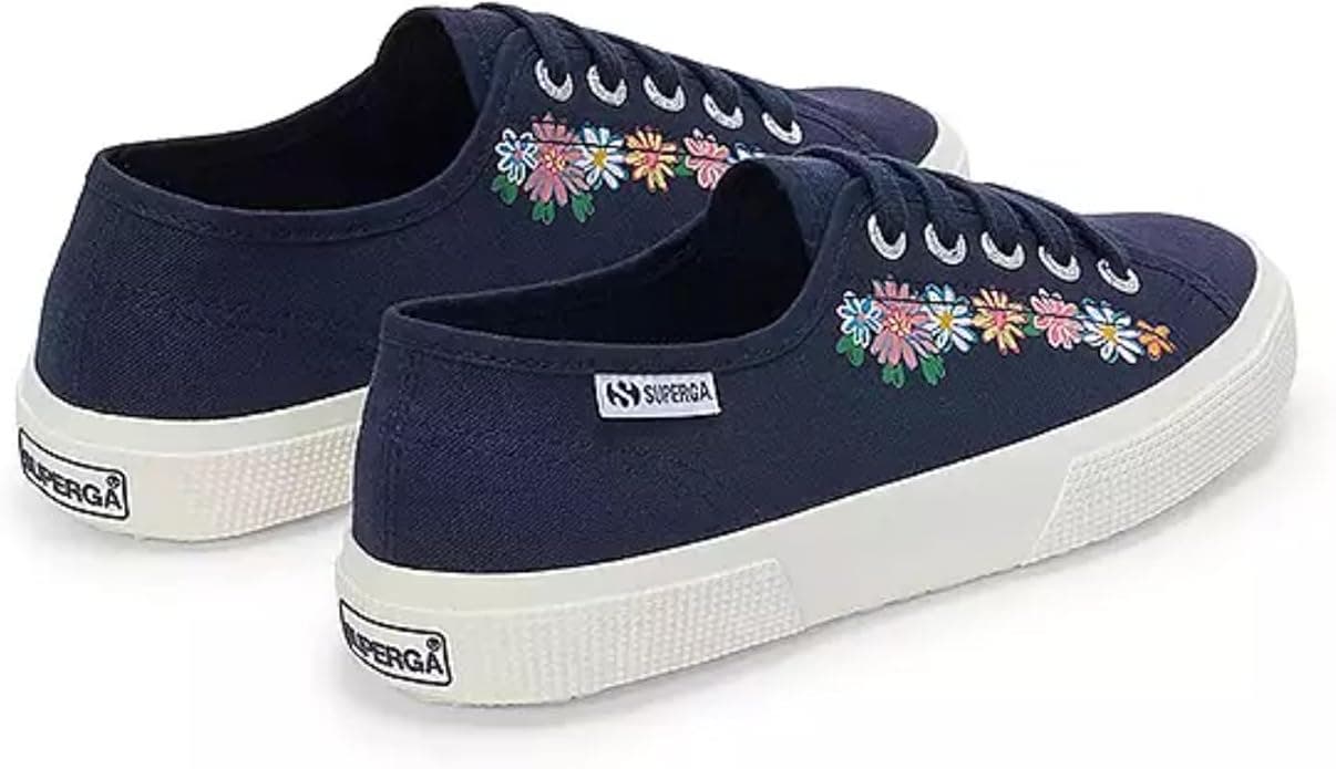 Superga 3750 Flower Print Legeerra Sneakers, Alternate, color, Blue Navy Multiflowers