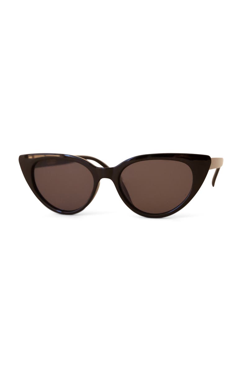 Sunshine Studios Frenchie Sunglasses, Main, color, Black