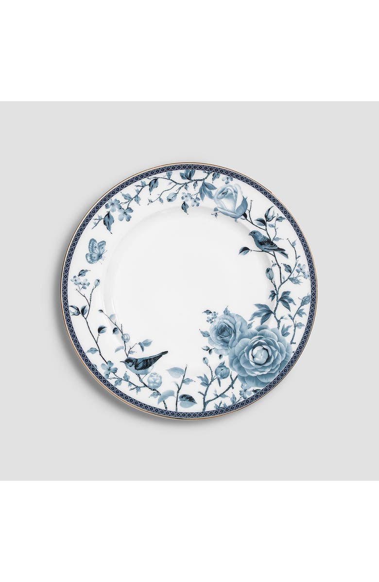 Togas Fiore Plate, Alternate, color, White