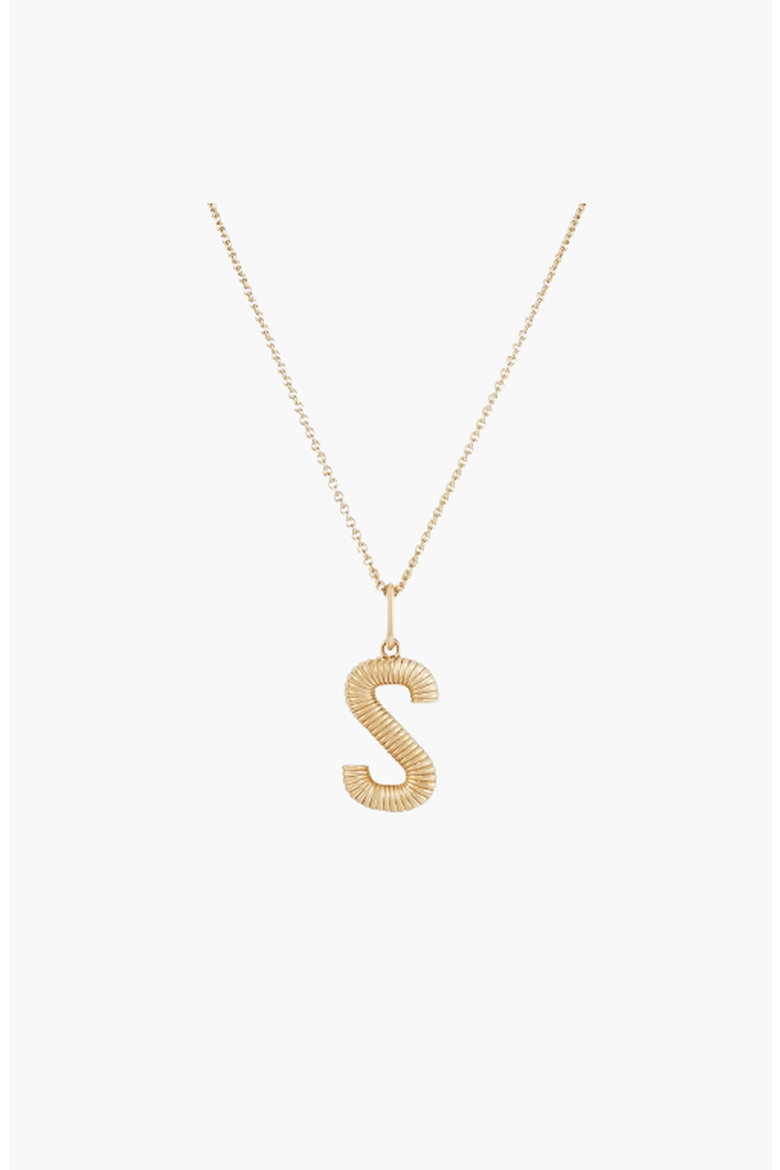 Bold Letter Pendant Necklace, Main, color, Q