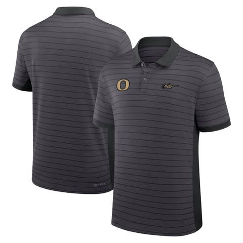 Men's Nike Anthracite Oregon Ducks Shoe Duck Victory Dri-FIT Polo