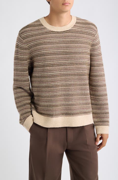 Stripe Crewneck Sweater