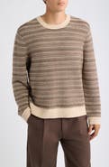 Corridor Stripe Crewneck Sweater