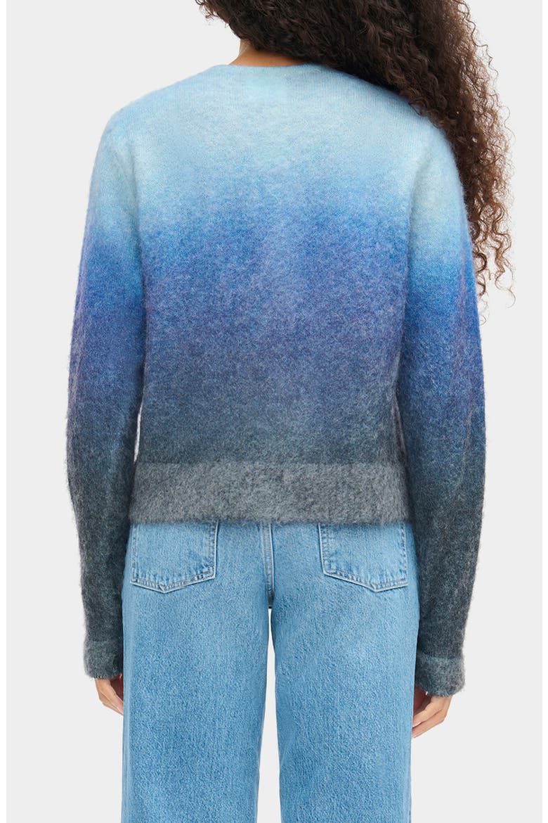 Shirley Ombre Cardigan, Alternate, color, BLUE