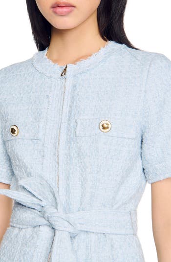 SANDRO Short tweed dress | Nordstrom