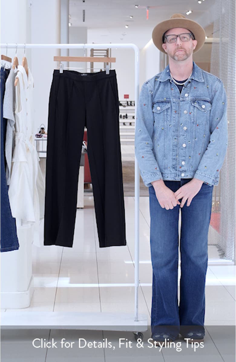 Pleat Front Wide Leg Pants, sales video thumbnail