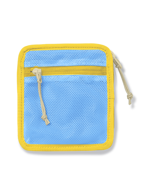 Baboon To The Moon Zip Wallet In Orange
