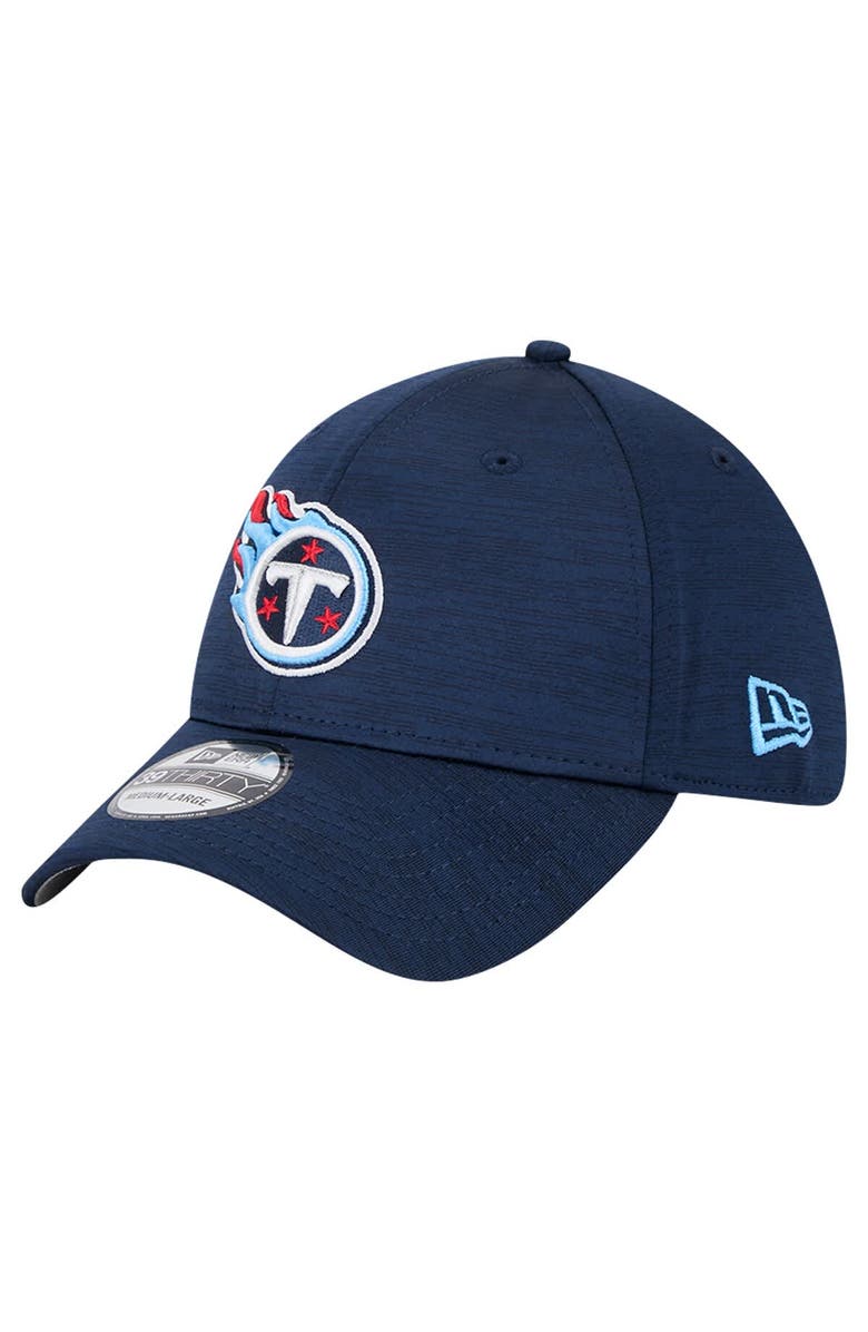 New Era Men's New Era Navy Tennessee Titans  Active Tech 39THIRTY Flex Hat, Alternate, color, Navy