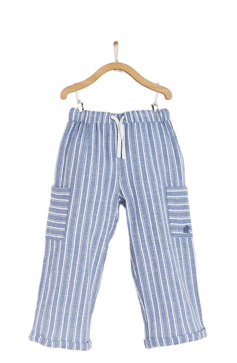 Babycottons Premium Cotton Rani Pants for Toddler, Main, color, Blue