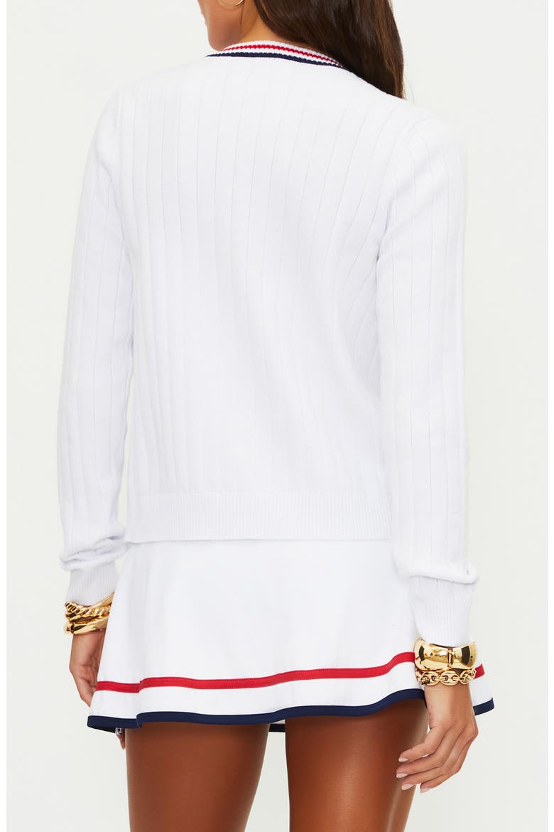 Ally Rib Cardigan, Alternate, color, HERITAGE WHITE