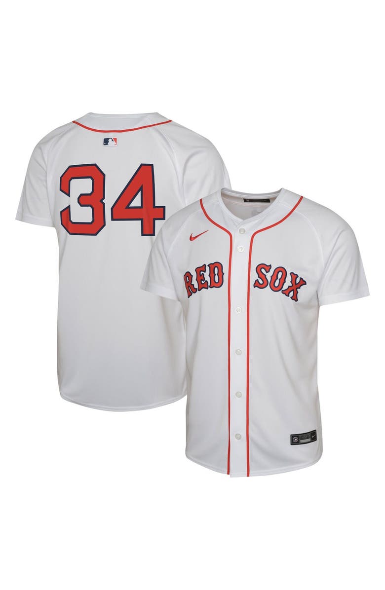 Nike Youth Nike David Ortiz White Boston Red Sox Home Limited Jersey, Alternate, color, 
