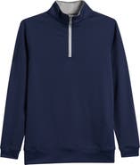 Peter Millar Kids' Perth Performance Quarter Zip Pullover