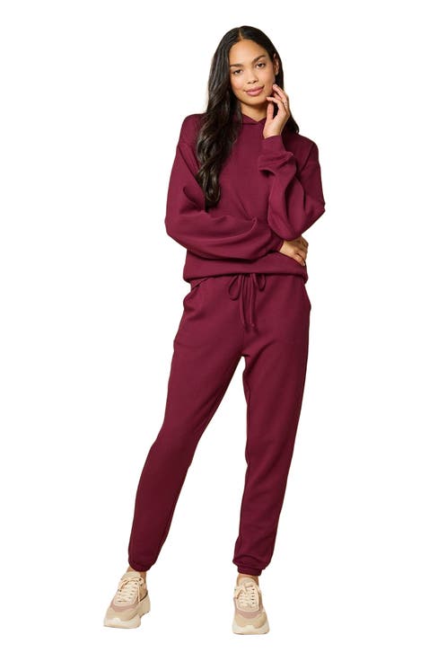 Athleisure DreamTech Oversize Hoodie Lounge Set