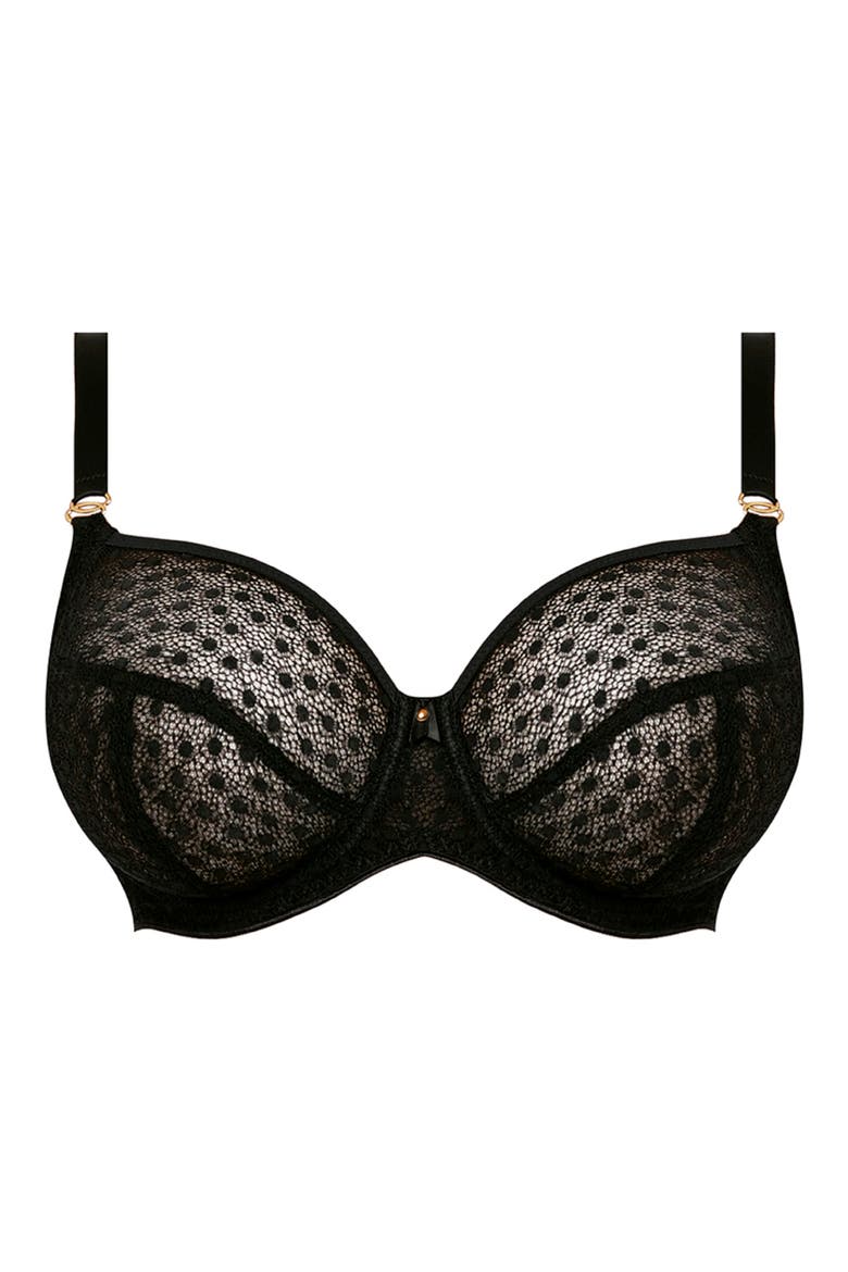 Starlight Underwire Bra, Alternate, color, BLACK