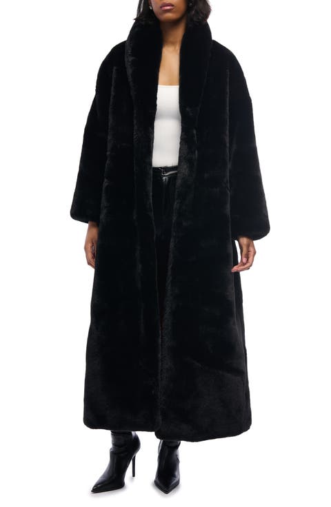 Women's Black Faux Fur Coats & Jackets | Nordstrom
