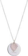 Alex and Ani Wild At Heart Duo Charm Pendant Necklace
