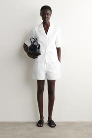 COS Lace-trimmed Cotton Shorts