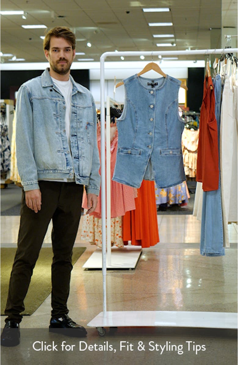 Classic Denim Vest, sales video thumbnail