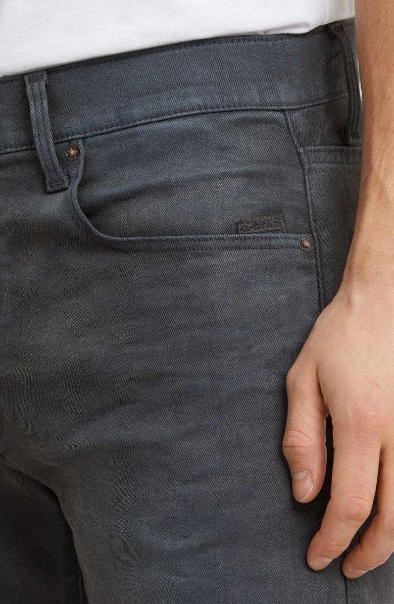 G-STAR 3301 Slim Fit Jeans, Alternate, color, Dark Aged Grey