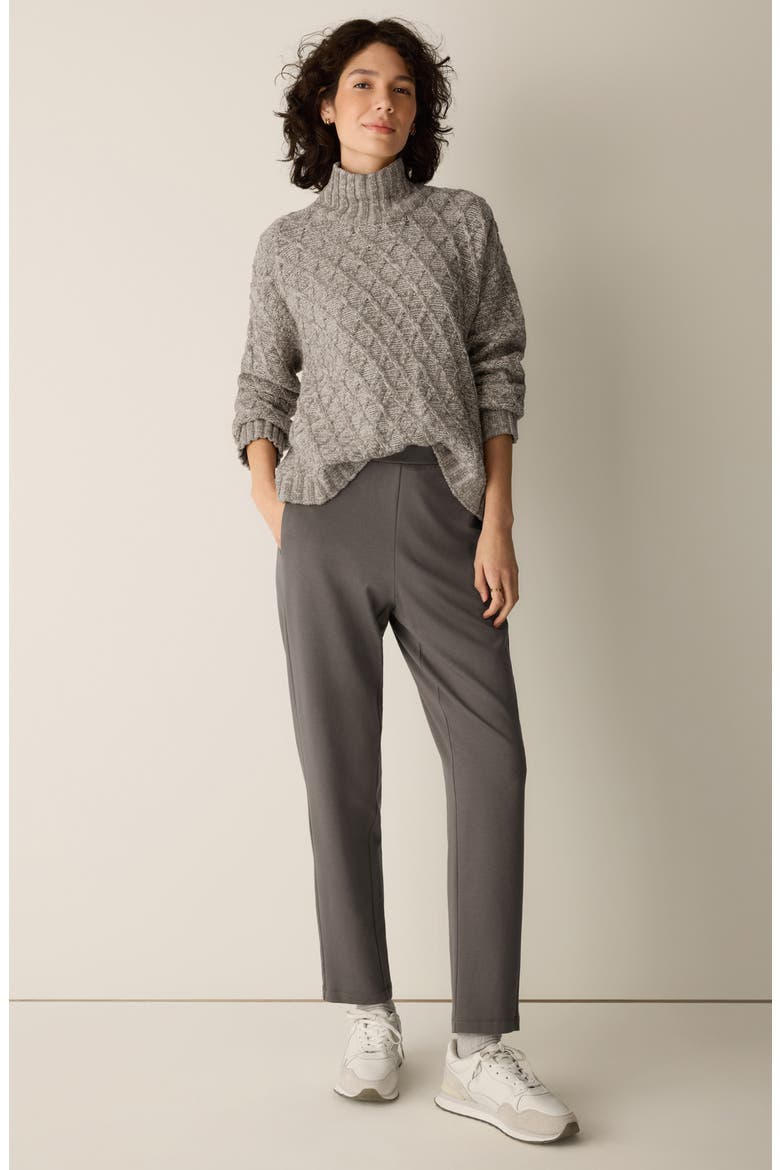 Slouch Ankle Pants, Alternate, color, COBBLESTONE