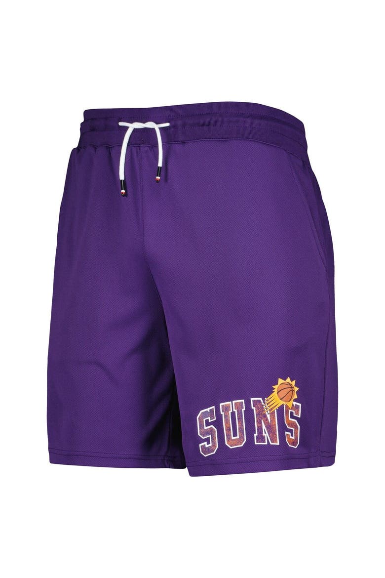Men's Tommy Jeans Purple Phoenix Suns Mike Mesh Basketball Shorts, Alternate, color, Purple