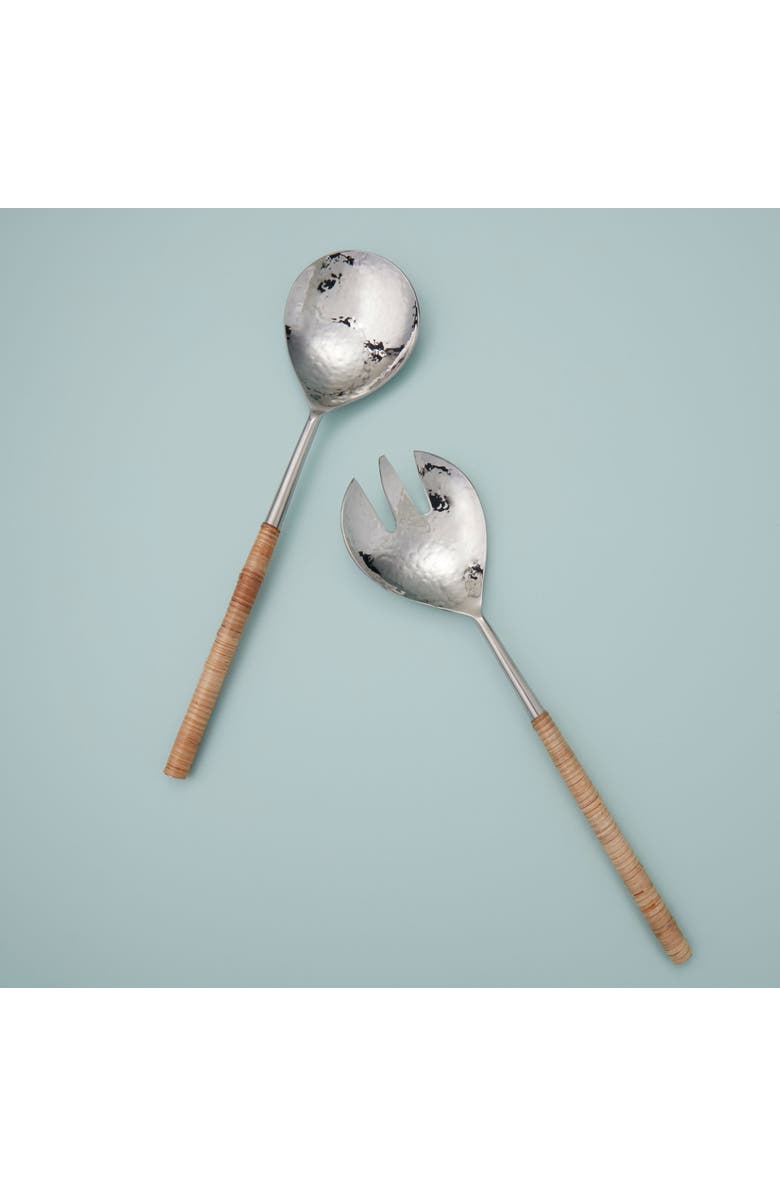 Be Home Aquila Serving Set, Alternate, color, Silver