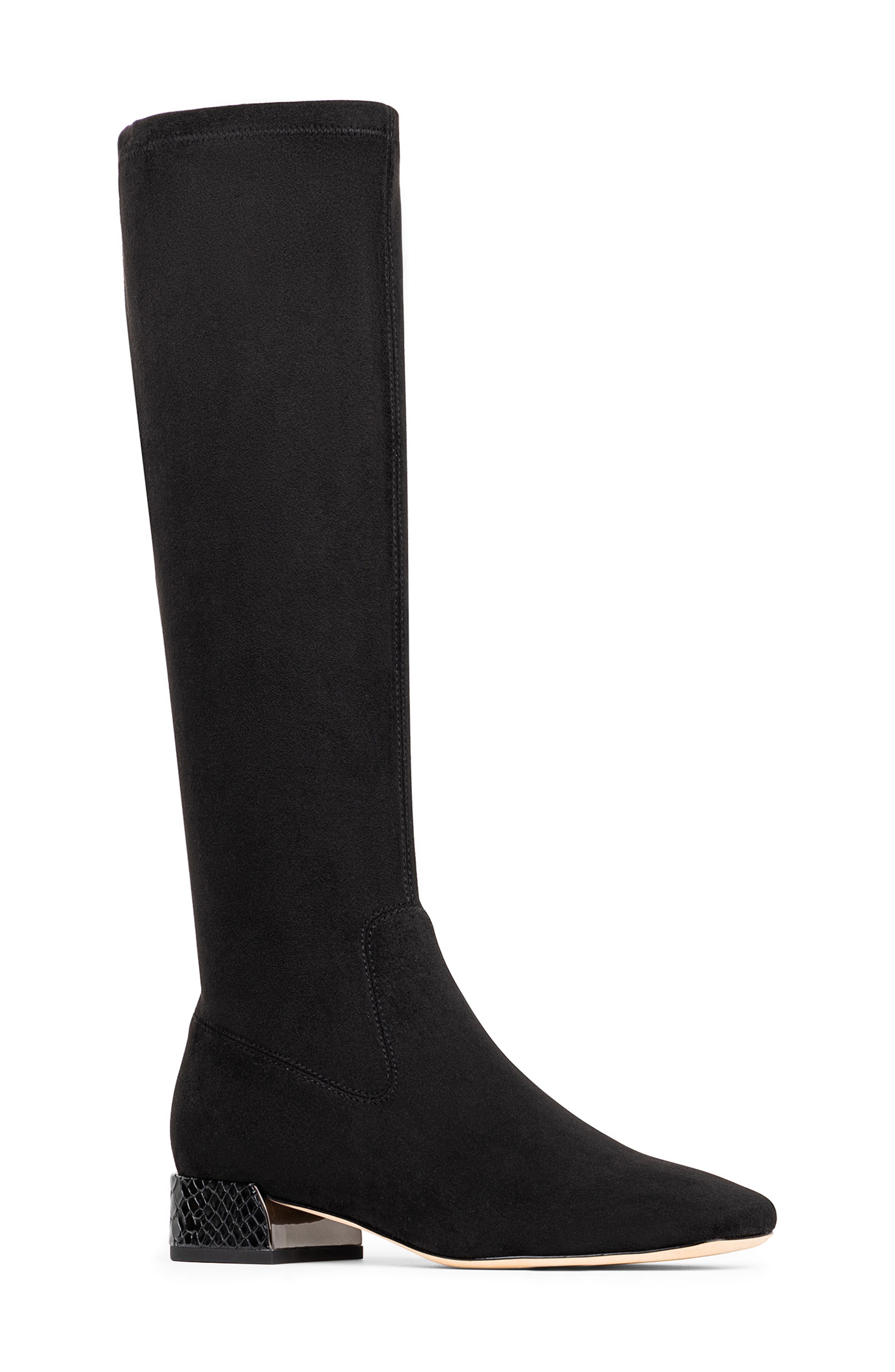 Donald Pliner Dolores Knee High Boot, Main, color, Black