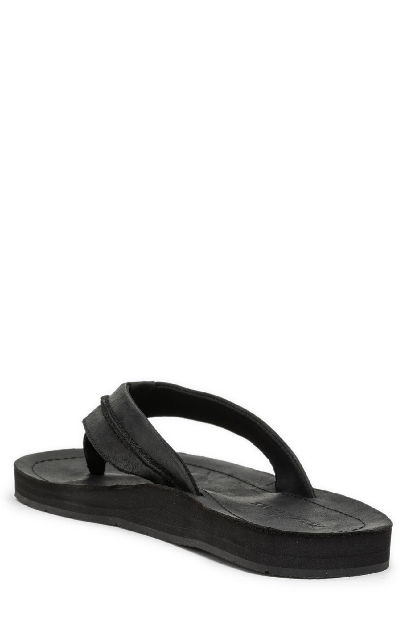 Piha Flip Flop, Alternate, color, BLACK