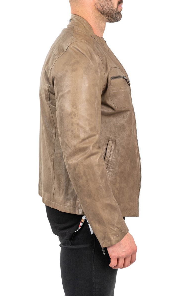 Maceoo Leather Jacket, Alternate, color, 
