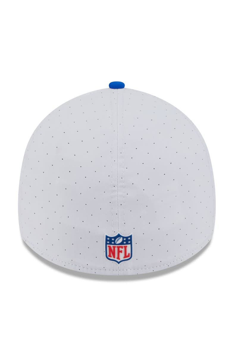 New Era Men's New Era White/Royal Los Angeles Rams 2025 NFL Training Camp 39THIRTY Flex Hat, Alternate, color, White