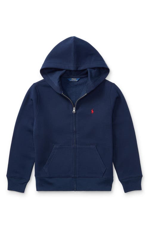 Polo Ralph Lauren Full Zip Hoodie Teens In Blue