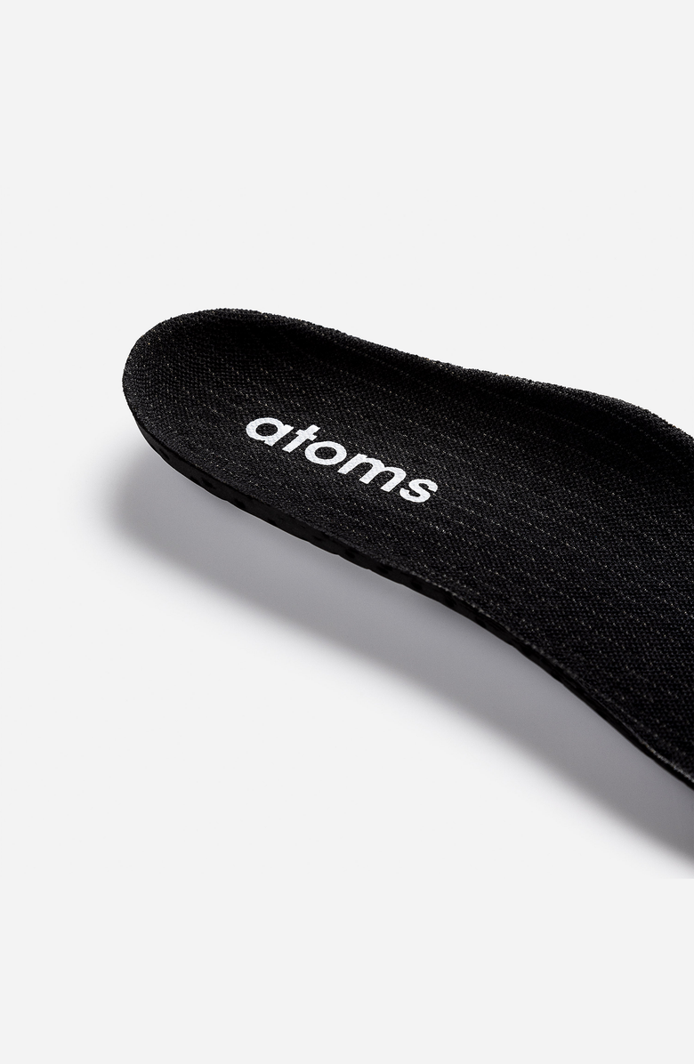 Atoms Model 000 Insoles, Alternate, color, Black