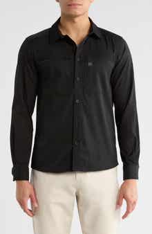 CARBON + CRAFT Water Resistant Technical Button-Up Shirt