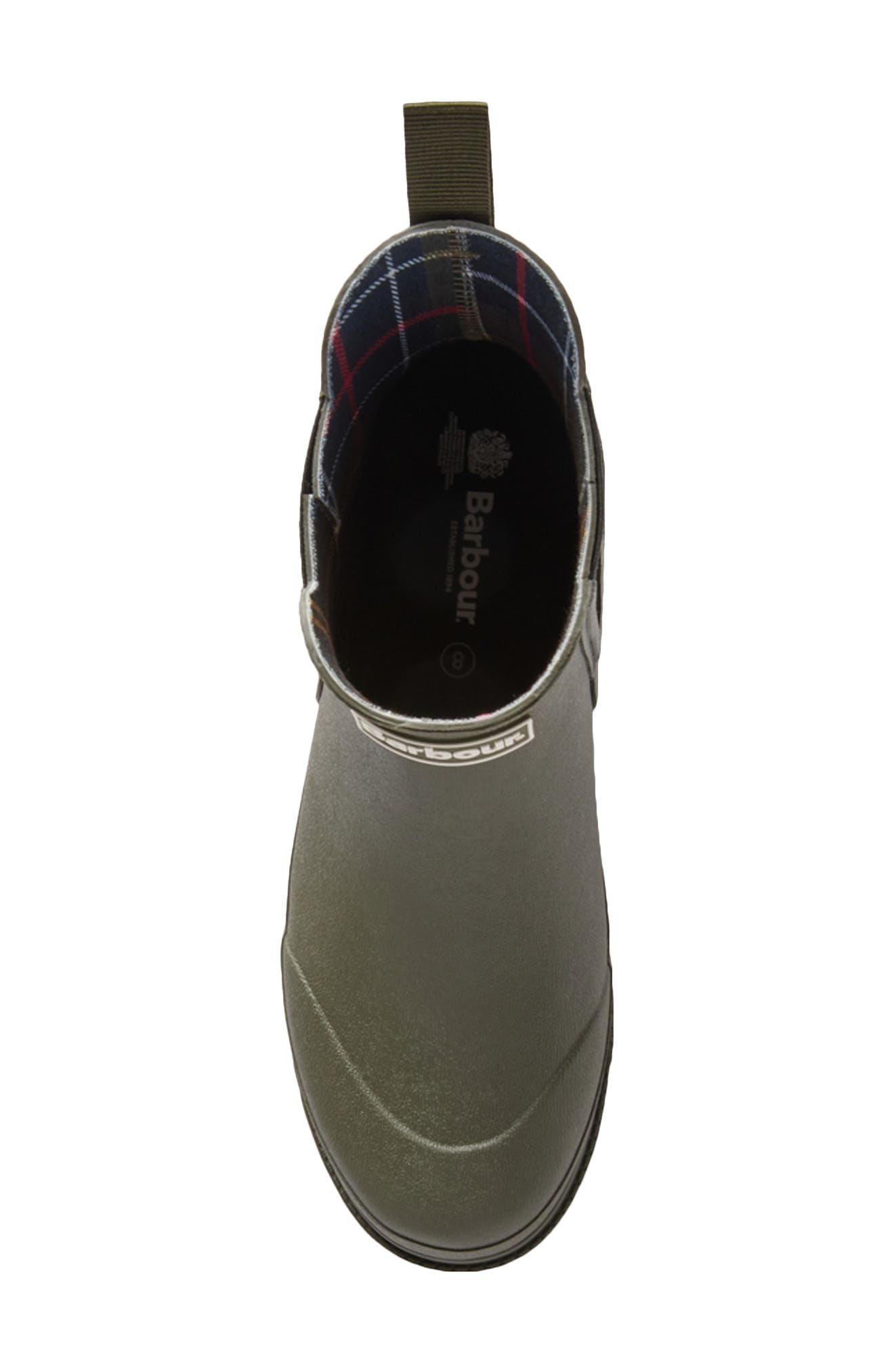 Andale Chelsea Waterproof Rain Boot, Alternate, color, DARK OLIVE
