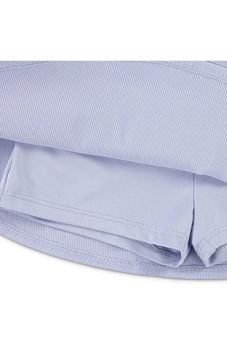 Nike Swoosh Print Sweatshirt & Dri-FIT Skort Set, Alternate, color, Ghost