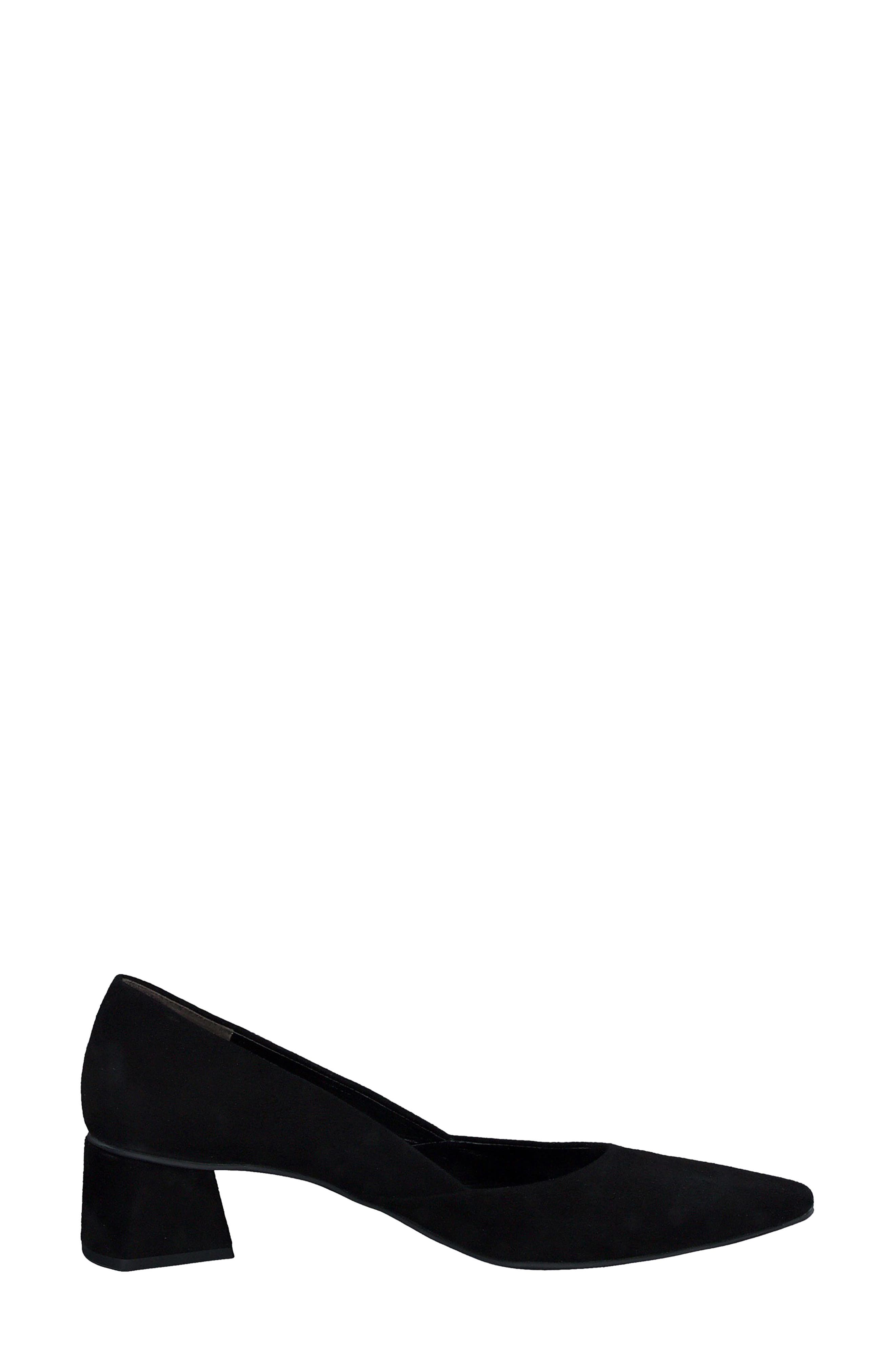 Witt Pointed Toe Pump, Alternate, color, BLACK SUEDE