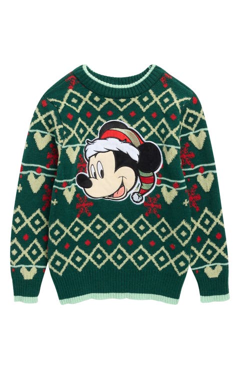 Kids' Mickey Christmas Sweater (Toddler)