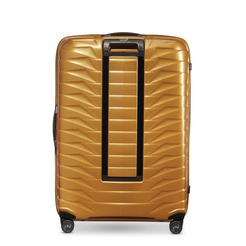 Samsonite Proxis X-large Hardside Tsa Friendly Spinner In Honey Gold
